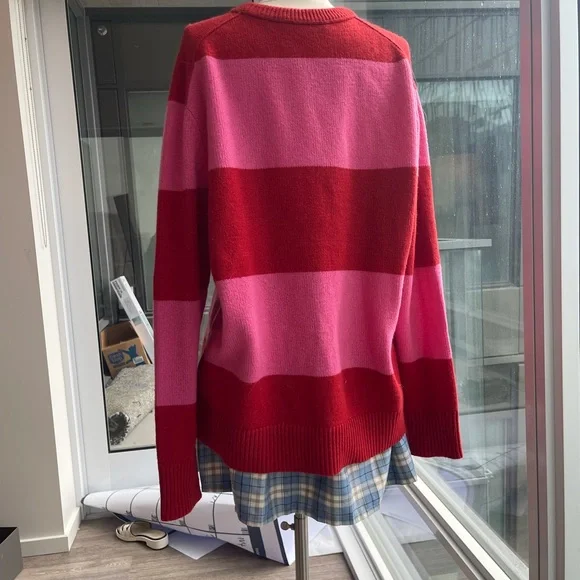 acne studios striped sweater